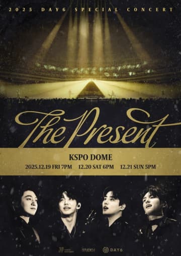K-POP代表バンド「DAY6 」、12月スペシャル単独コンサート「The Present」開催…年末をファンと彩る