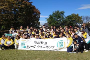 武田修宏氏　群馬・千代田町でＪリーグイベント参加　Ｖ川崎時代のファンに遭遇