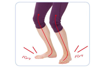 ゆるスクワットでかかとを刺激！無理なく代謝アップ！【ダイエット】