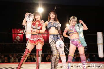 タッグ＆インターW前哨戦は王者組・上福＆上原＆遠藤が挑戦者組に完勝！「全然こんなんじゃ兆しが見えないよね～」