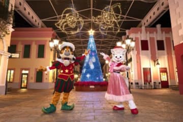 パルケエスパーニャのクリスマス 今年は周央サンゴコラボも同時開催