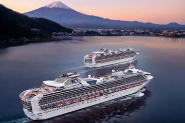 プリンセス・クルーズ、2027年日本発着クルーズを販売開始　ダイヤモンドとサファイア2隻体制、日韓台の35都市へ