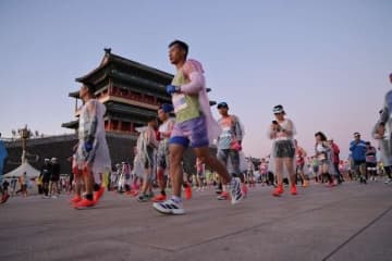 北京マラソンでランナー3万2000人が走る―中国