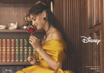 こんなウェディングドレス着てみたい～！ディズニー「美女と野獣デザインドレス」が可愛すぎるよ♪