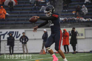p【アメフト】第３Qで掴んだ好機を活かせず　昨年王者・法大の壁に阻まれる／関東学生１部TOP８第６節vs法政大/p