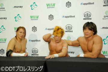 10ヵ月ぶりに里帰り参戦の遠藤哲哉が元バーニング対決で敗退しNOAH継続参戦を表明！「DDTにこれ以上ない手土産を持って帰れるまで、もう少しNOAHで戦おうと思います」