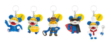 ニャンちゅうの「めじるしガチャマスコット」が11月中旬発売ピース姿やようちえん、カウボーイ、ドラキュラ、コックさん衣装で登場