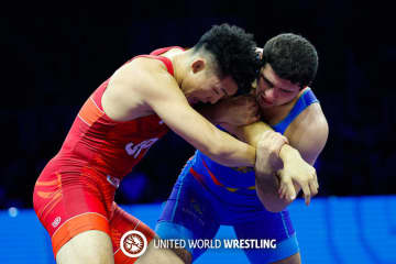 ＜レスリング＞【2025年世界選手権・レビュー（16）】男子グレコローマン77kg級／優勝選手・表彰式・闘いのあと