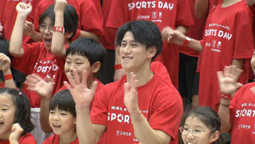 世界体操3連覇・橋本大輝が子供たちを釘付け！「1人でも多くの人が心を動かせるように･･･」
