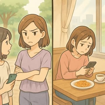 「ママ友グループ抜けたら孤立するよ」と脅してきたボスママが、1人でランチを食べていたワケ【短編小説】