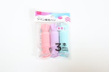 ダイソーで買ったら期待以上でした！見た目だけかと思ったらちゃんと優秀♡キャンディ型の文房具