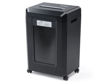 最大16枚を一度に細断、容量30Lの静音マイクロカットシュレッダーをサンワサプライが発売