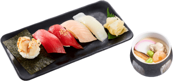 かっぱ寿司、食べ放題に「5貫セット茶碗蒸し付き」が期間限定で登場。大切りびん長はらも・みなみ鮪赤身など
