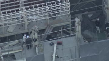 「木枯らし1号」解体現場の鉄パイプ倒れ車や自転車を直撃　最大瞬間風速17.7メートル観測　東京・江東区