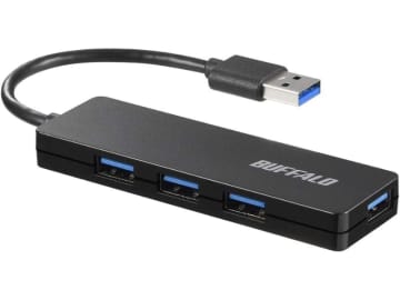 バッファローのUSBハブがセール中！　AmazonスマイルSALE　USB Type-C接続の「BSH4U125C1」は1250円