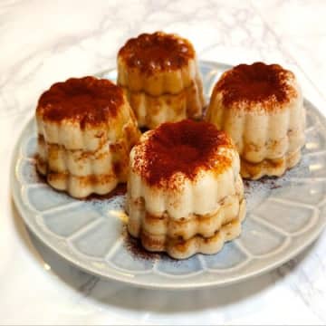 生クリームもチーズもなしなのに満足感たっぷり！ヨーグルトティラミス風ぷりん