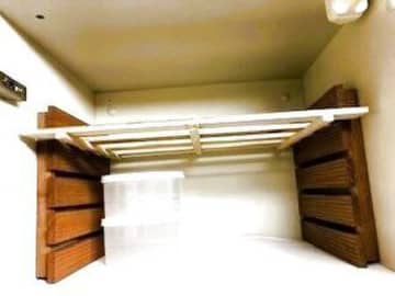 棚板が足りない…100均商品だけで解決