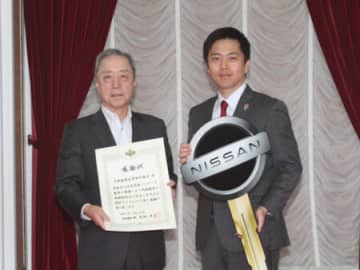 大遊協、青パト寄贈が累計65台に　地域防犯に活用期待