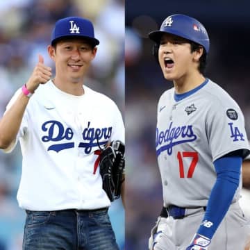「大谷翔平とキム・ヘソンの勝利の瞬間に飛び上がる」韓国主将ソン・フンミン、ドジャースのWS連覇に大はしゃぎ！「まるで自分の勝利のように…」
