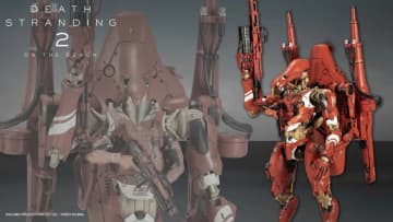「DEATH STRANDING 2: ON THE BEACH」より「ゴーストメック コフィンズコマンダー」がプラモデルで登場！2026年4月発売予定
