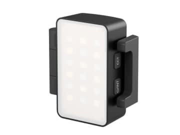 「DJI Osmo Pocket 3」用のフルカラーLEDライト／本体への“直付け”が可能