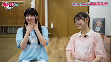 fav meの小野寺梓＆中本こまりが雷部屋を訪問！稽古の迫力、親方の“家族愛”を体感！
