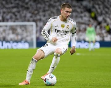 CLリバプール戦はメンバー外。マドリー期待の新星が恥骨炎の診断。今後は回復状況を見守ることに