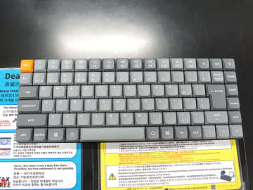 Keychronのロープロ75%キーボード「K3 Max」にカナなし日本語配列モデル