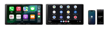 パイオニア、カロッツェリア「楽ナビ」2023年/2024年モデルアップデート 「Apple CarPlay」「Android Auto」対応
