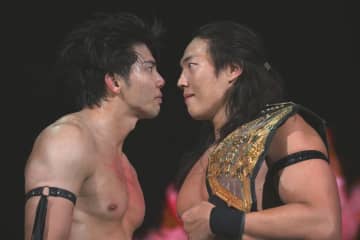 【DDT】IWGP王者としてDDT凱旋のTAKESHITAが武知海青とのタッグで樋口和貞＆正田壮史に激勝！「すごく意味のある1試合だった」