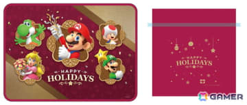 楽天ブックスがクリスマスシーズンに向けてNintendo Switch 2ソフトのセット商品を販売！「スーパーマリオ」のブランケットとラッピング袋が特典に