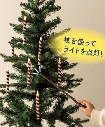 魔法の杖でろうそくが光る！ 3COINS「魔法のろうそくオーナメント」販売中