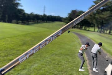 女子プロにも人気の『SPEEDER NX GOLD』　名門コースで試打してみたら安定感がスゴ過ぎた【HS45ｍ/sの編集部員の独断と偏見】