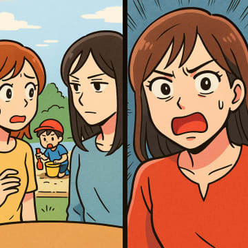 「あなたの子、うちの子に似てる」ママ友の突然の言葉に笑ったが…その理由を知り背筋が凍った【短編小説】