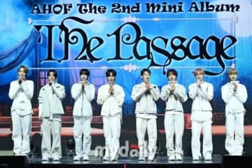 AHOF、2ndミニアルバム「The Passage」活動の目標を明かす“今年最高の新人として生まれ変わる”