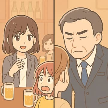 職場の後輩が「私、専務の娘なんで」とドヤ顔→飲み会で暴かれた真実に全員が沈黙。なぜ？【短編小説】