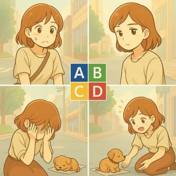 「この子、どうしよう…！」あなたはどのタイプ？道に捨てられた子犬を前にした時の反応からわかる、あなたの性格診断【心理テスト】