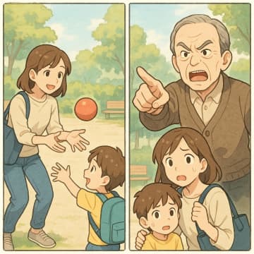 公園で「ボール投げ禁止！帰れ！」と怒鳴る老人。でも翌日、その理由を知って胸が熱くなった【短編小説】