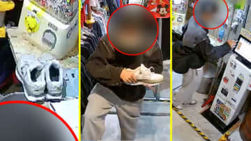 「絶対怪しいと思った」無人古着店でブランドスニーカー窃盗の瞬間　精算機に入れたのはわずか30円　千葉・柏市