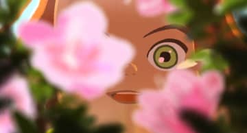 2歳半から”無敵の子ども時代”に突入した少女　はじめて触れる数々の景色　「アメリと雨の物語」場面写真