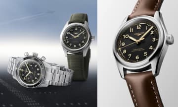 航空時計の歴史と未来が交差する「ロンジン スピリット」のクロノグラフ＆3針モデルがリリース