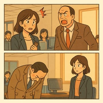 「子どもがいる女は使えない」と言ってた部長が翌日謝罪に！？背景にあったのは娘との絶縁【短編小説】