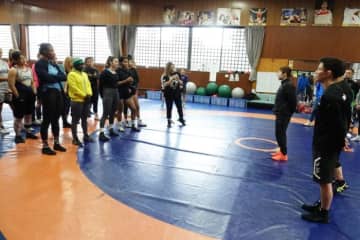 ＜レスリング＞【写真集】UWW女子世界合宿（至学館大）