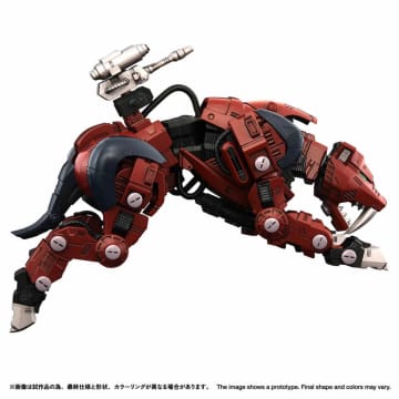 アクションプラキット「RMZ-015 セイバータイガー レイヴン仕様」が予約開始【ゾイド】劇中の破損状態やノーマルセイバータイガーも再現可能