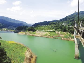 関東整備局利根川ダム統合管理／２５年夏の渇水で八ッ場ダムが整備効果発揮