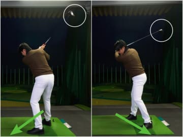 ティーショットで“逆球”を出さない方法は「アドレス時に…」