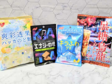 ノーベル製菓の新商品!かわいい見た目、クセになる食感&味の新商品を実食レポ