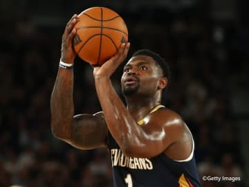 ザイオン・ウイリアムソンが再び負傷…左ハムストリングの肉離れで1週間以上の離脱か