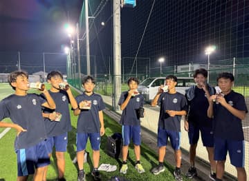 Mizkan「Fibee」でスポーツ選手の健康管理応援 ジュビロ磐田U-15に提供