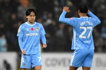 坂元達裕が3試合連続ゴール！　同点弾記録でコヴェントリーの逆転勝利に貢献